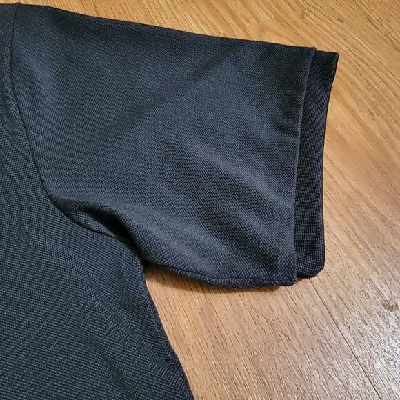 Air Jordan 1 2 3 4 6 11 Bred Black Cat Polo T Shirt Men's Size Small S Dri-Fit - Picture 4 of 9